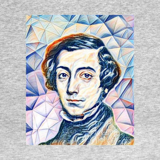 Alexis de Tocqueville Portrait | Alexis de Tocqueville Artwork 12 by JustLit